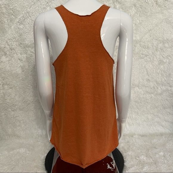 NWOT Over the Limit Orange Racerback Tank Top M - Picture 6 of 14